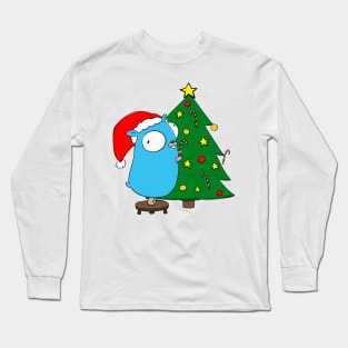 Christmas Tree Gopher Long Sleeve T-Shirt